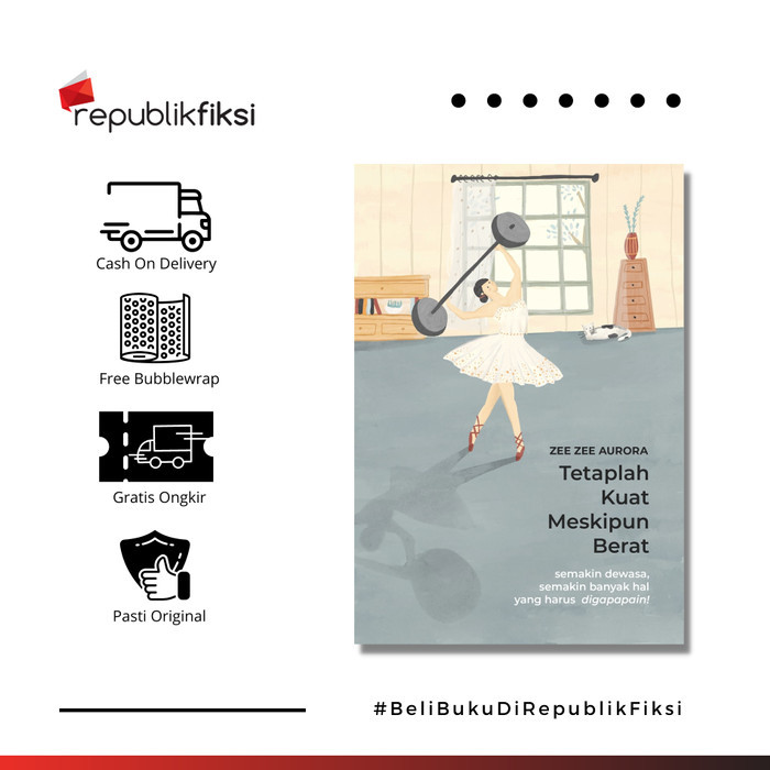 

Buku Tetaplah Kuat Meskipun Berat - Zee Zee Aurora - Caesar Media