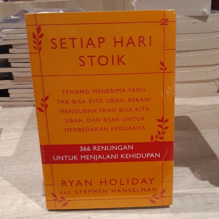 

Buku Setiap Hari Stoik Stoic 366 Renungan Untuk Menjalani Kehidupan