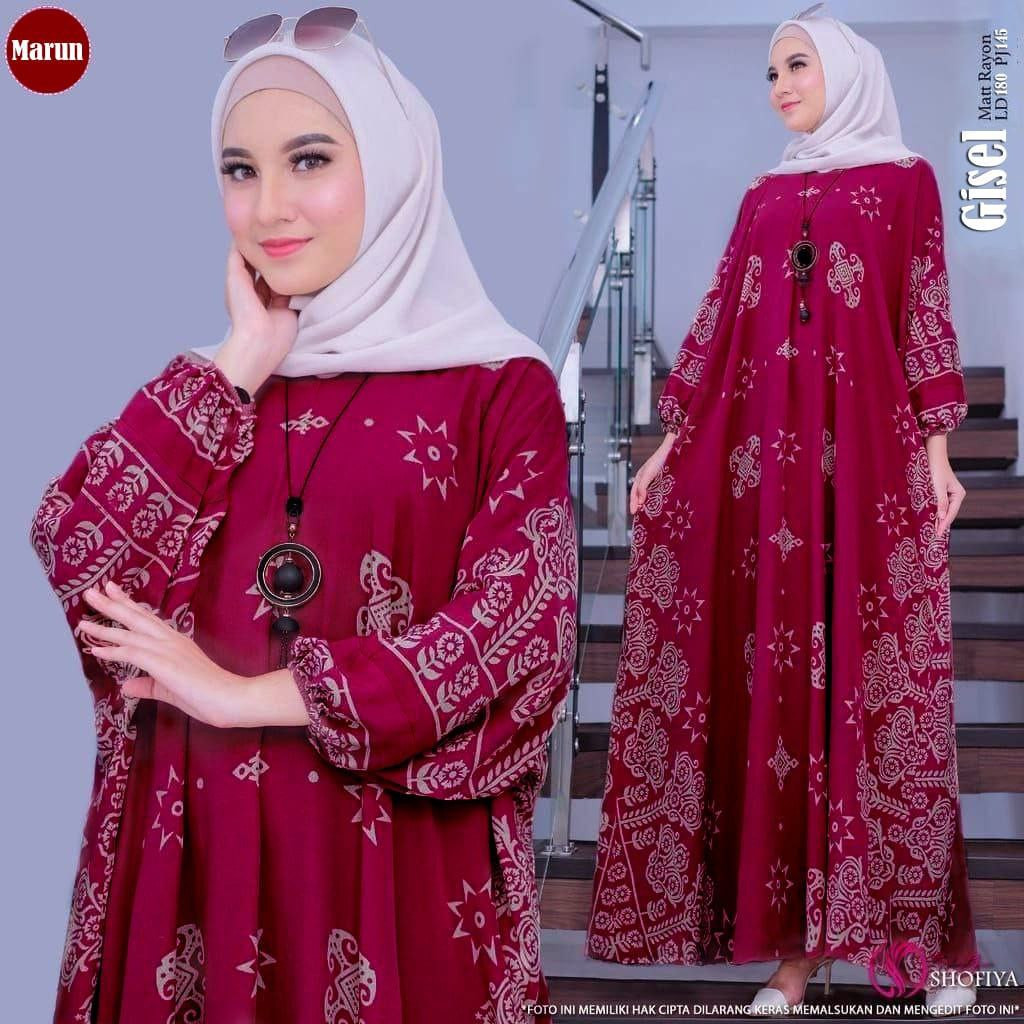 Pakaian Muslim 2025 Pakaian Dreas Gamis Wanita Dres Busui Remaja Cewek Drees Dewasa Gsmia Mewah Busu