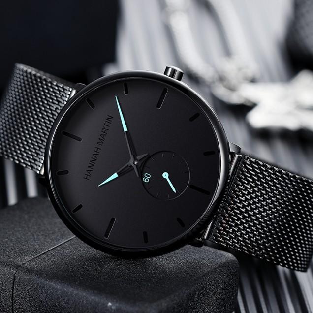 Hannah Martin 100G Jam Tangan Pria Sangat Tipis