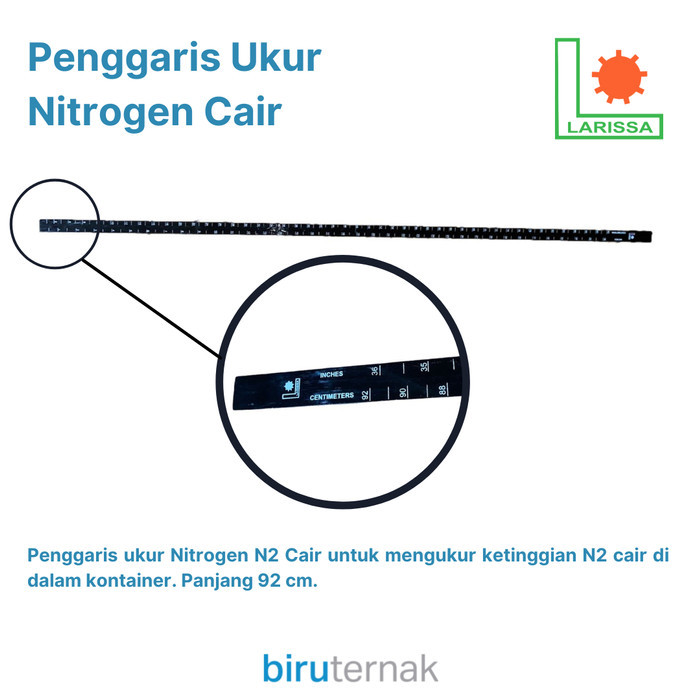 

Penggaris ukur Nitrogen Cair