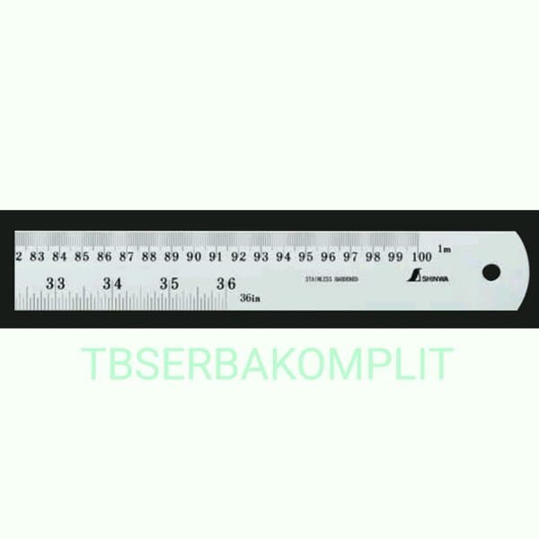 

Penggaris Shinwa H-402H 2m Metric Inch 2 Meter Ruler made in JAPAN