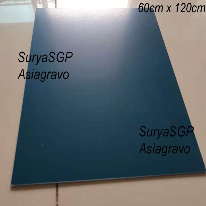 

gravoply biru/bahan name tag/60cmx120cm tebal 1.5mm