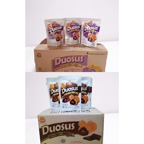 

TERBAIK Snack duosus coklat dan blueberry dus ( 1 dus isi 30pcs)