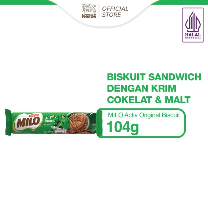 

CUCI GUDANG MILO Activ Original Biscuit 104g