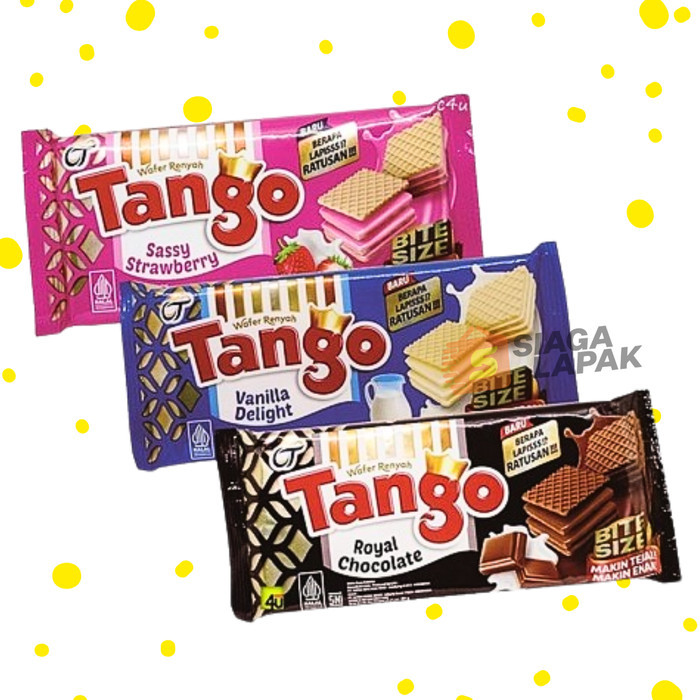 

TERBATAS Wafer Tango 39gr All Varian Rasa Coklat Vanila Stroberi Coconut