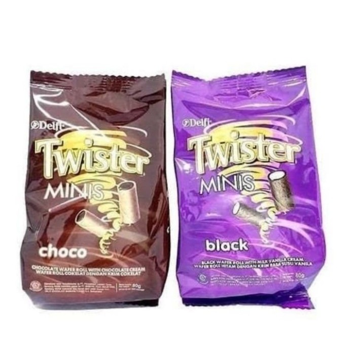 

TERBAIK Delfi Twister Minis Wafer Roll Mini 70gr