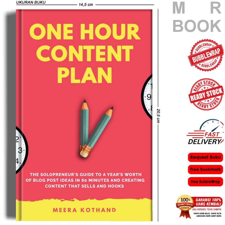 

The One Hour Content Plan by Meera Kothand (English)