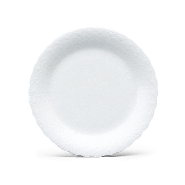 NARUMI SILKY WHITE 9072-1526 20CM DESSERT PLATE
