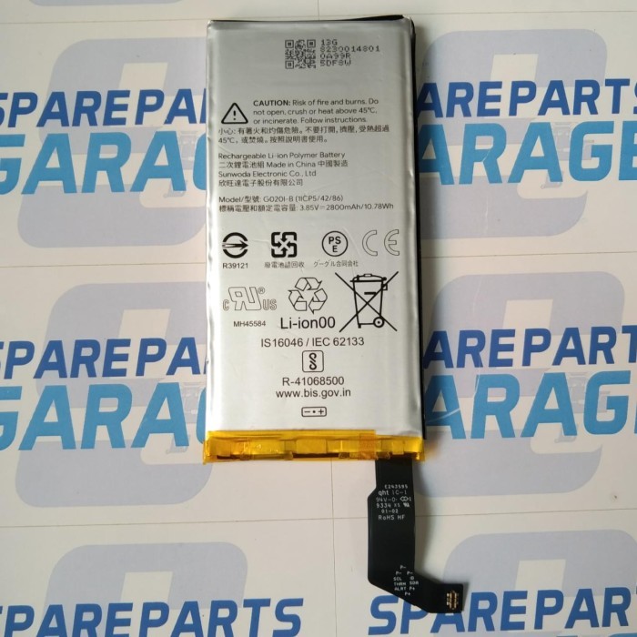 BATERAI GOOGLE PIXEL 4 ORIGINAL