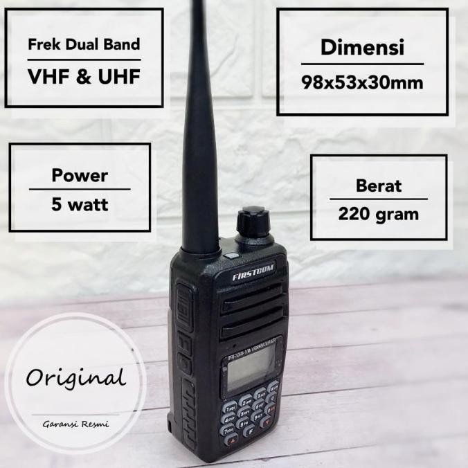 HT Dual Band Firstcom FC21R Handy talky walkie talkie FC 21R