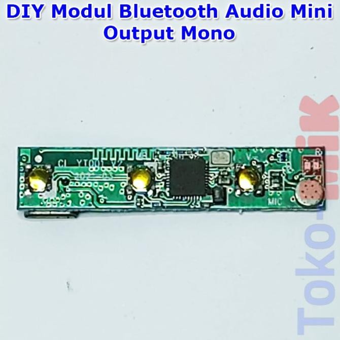 Update Modul Mini DIY Bluetooth Audio MP3 Receiver HP Audio Output Mono DC 3V - 5V tokmi99 Juara