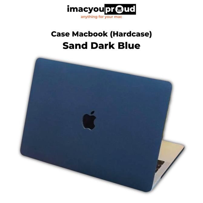 

BLUE- CASE MACBOOK SAND DARK NAVY BLUE NEW AIR PRO 11 13 15 M1 M2 2022 2023