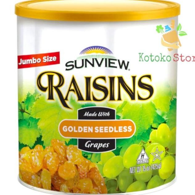 

Sunview Raisins / Kiss Bla Medley Golden Red Green 425Gr