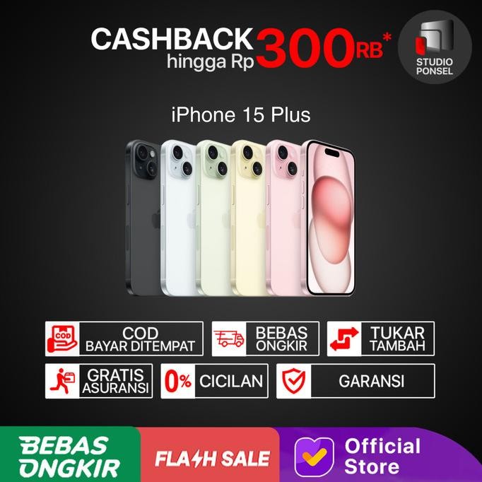 

BLUE- IBOX APPLE IPHONE 15 PLUS 128GB 256GB 512GB BLUE PINK YELLOW GREEN