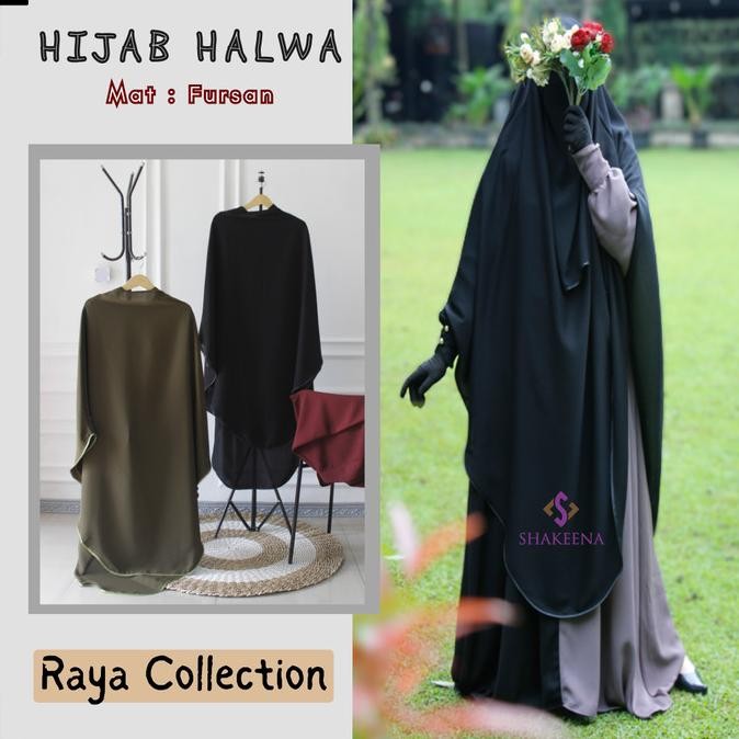 Hijab Fursan Syari Premium terbaru  - Khimar syari fursan free cadar KOKO