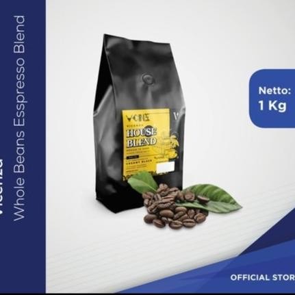 

Siap Kirim VICENZA WHOLE BEANS ESSPRESSO BLEND BIJI KOPI FULL ROBUSTA PREMIUM 1kg