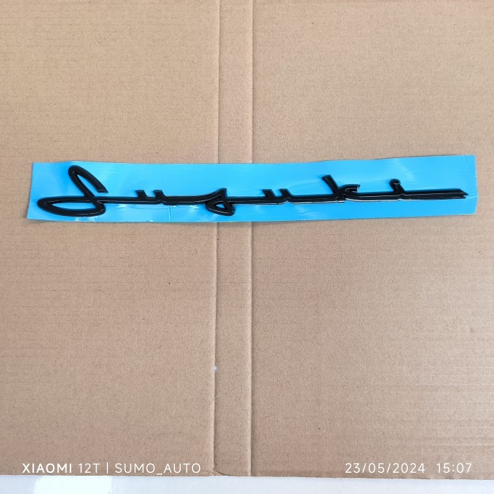 SATU BIJI EMBLEM LATIN SUZUKI EMBLEM GRILL JIMNY JB74 TEMPEL