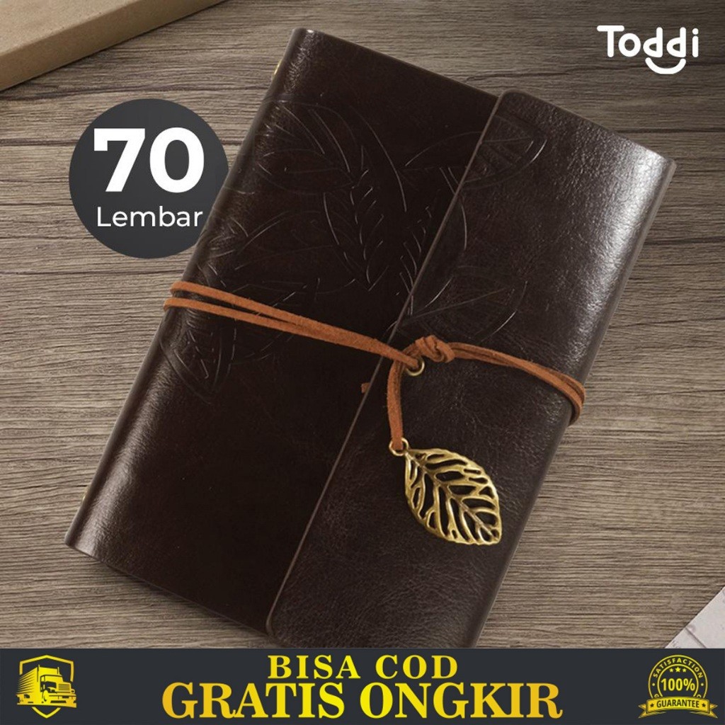 

JOURNAL BUKU CATATAN VINTAGE NOTEPAD DIARY SKETCHBOOK KULIT SINTETIS