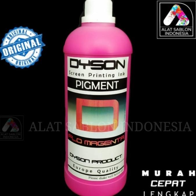 

Promo Biang Warna Sablon Magenta Stabilo Pigmen Flo Magenta Dyson 1Kg Ready