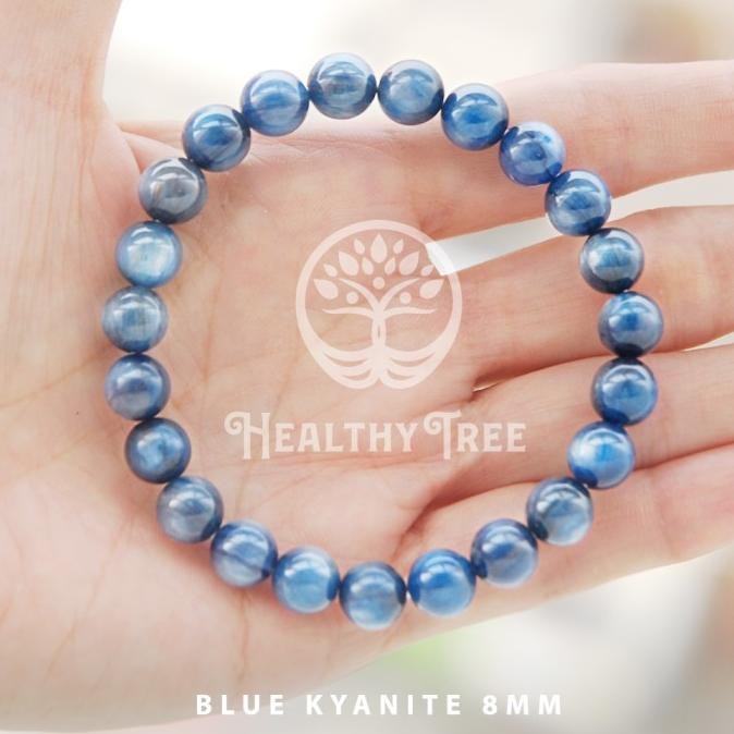 

BLUE- GELANG BATU KRISTAL BLUE KYANITE GRADE AA (HIGH QUALITY)