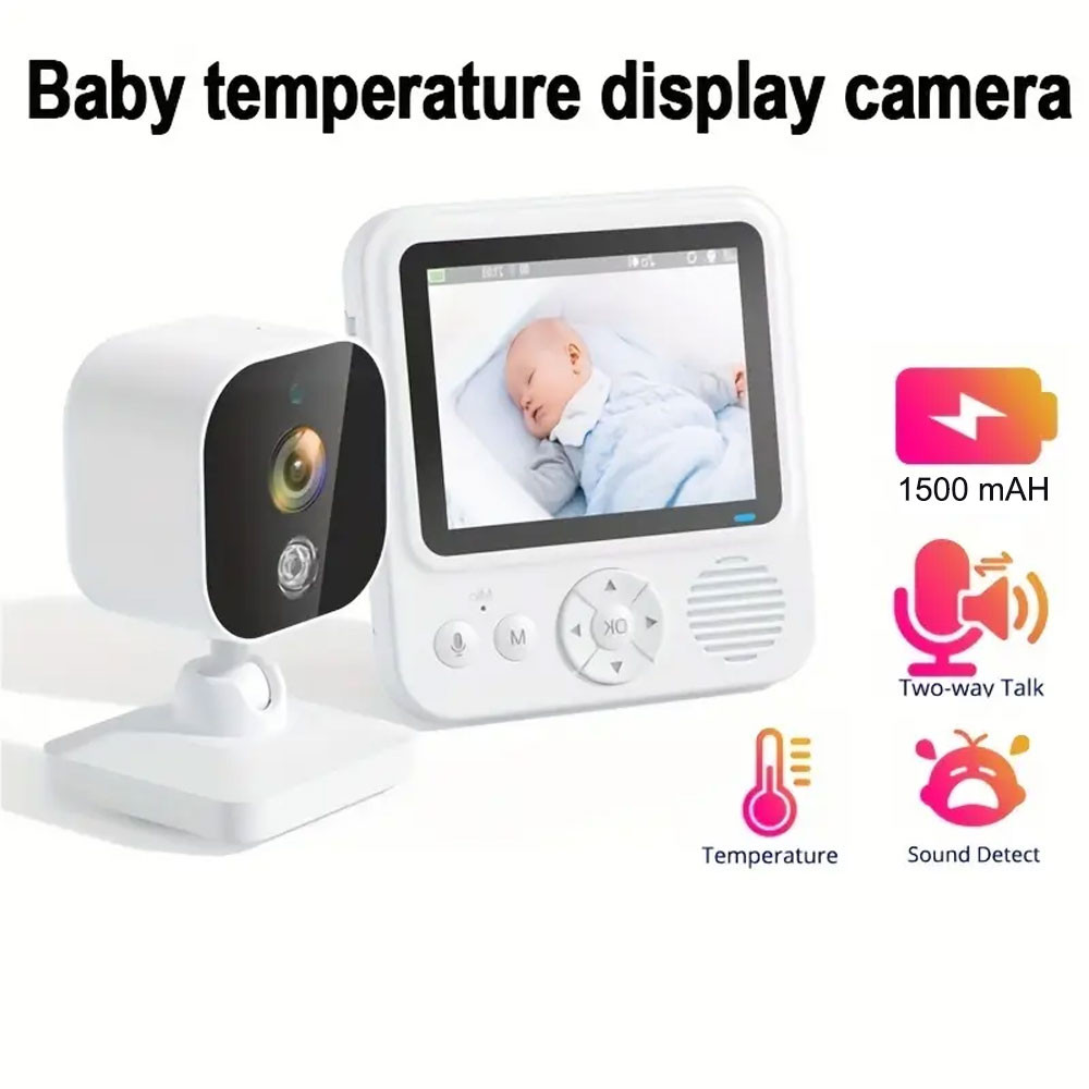 

- JIYUE Baby Monitor CCTV Display Camera Two Way Talk 2.8 Inch 1500mAH - ABM-900 -