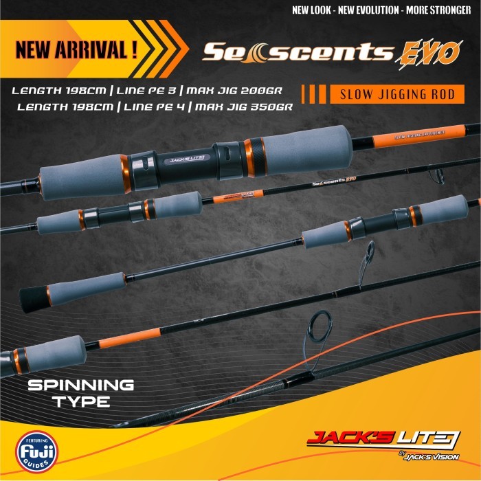 SEASCENTS EVO - Joran Slow Jigging - SP & OH