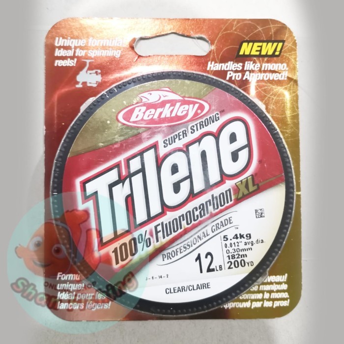 Senar Berkley Trilene XL100 % Fluorocarbon 200yds