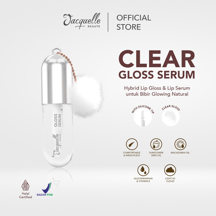 Jacquelle Lip Gloss Series:Magic Gloss-Clear Gloss-Tinted Gloss