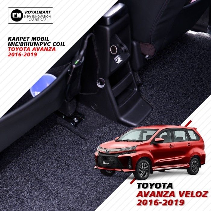 KARPET MOBIL AVANZA VELOZ 2016-2019 FULL BAGASI 1 WARNA