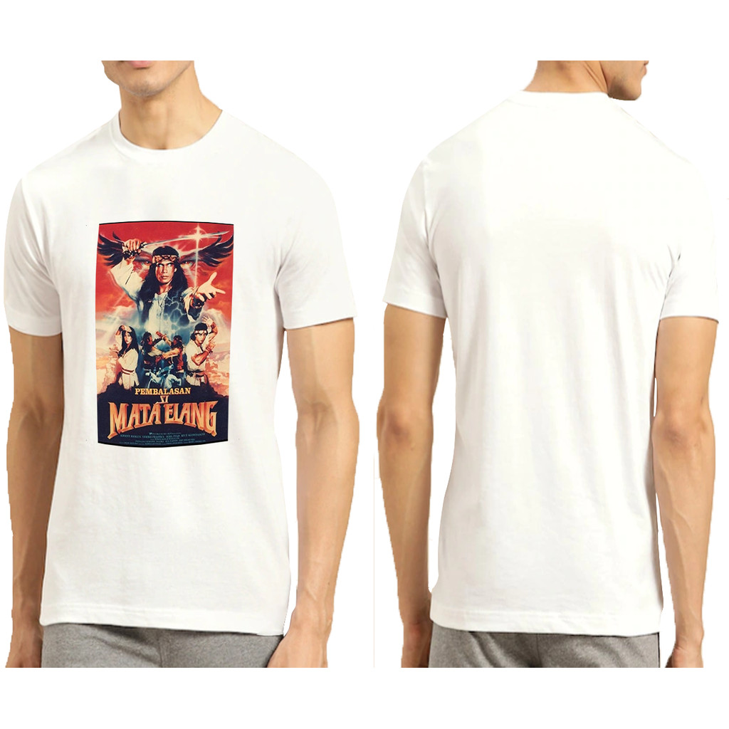 Kaos T-Shirt Putih Pembalasan Si Mata Elang