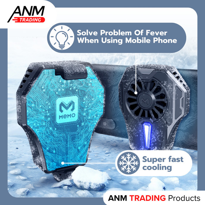 Cooler Handphone Memo DL01 / Fancooler Radiator / Pendingin HP DL 01