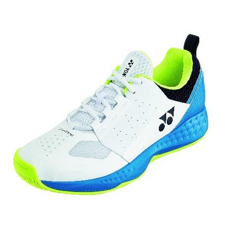 

BLUE- SEPATU TENNIS YONEX POWER CUSHION LUMIO 4 SHTLU4EX WHITE OCEAN BLUE