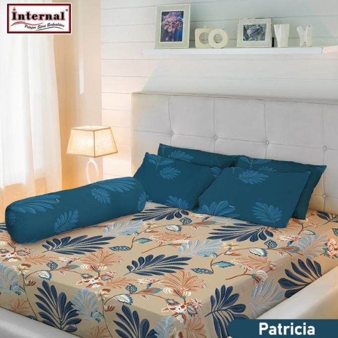 Internal - Sprei King B2 UK 180x200 Bantal 2 Guling 2 - Patricia