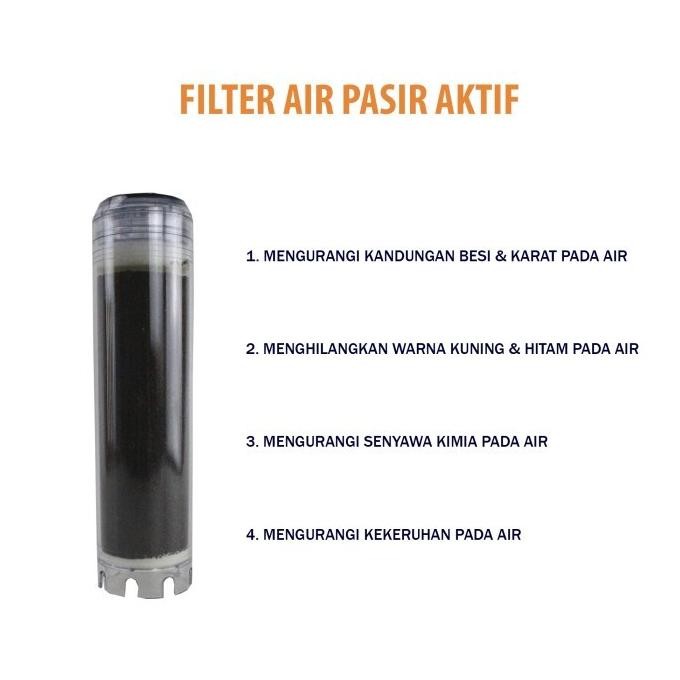 Filter Air Sumur Bor / Filter Air Berkapur Premium SPIR - KINNOYAMA