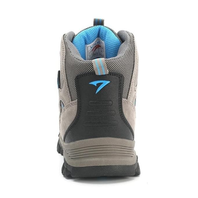 

BLUE- SEPATU GUNUNG SNTA 493 GREY BLUE SEMI WATERPROOF HIKING BOOTS OUTDOOR
