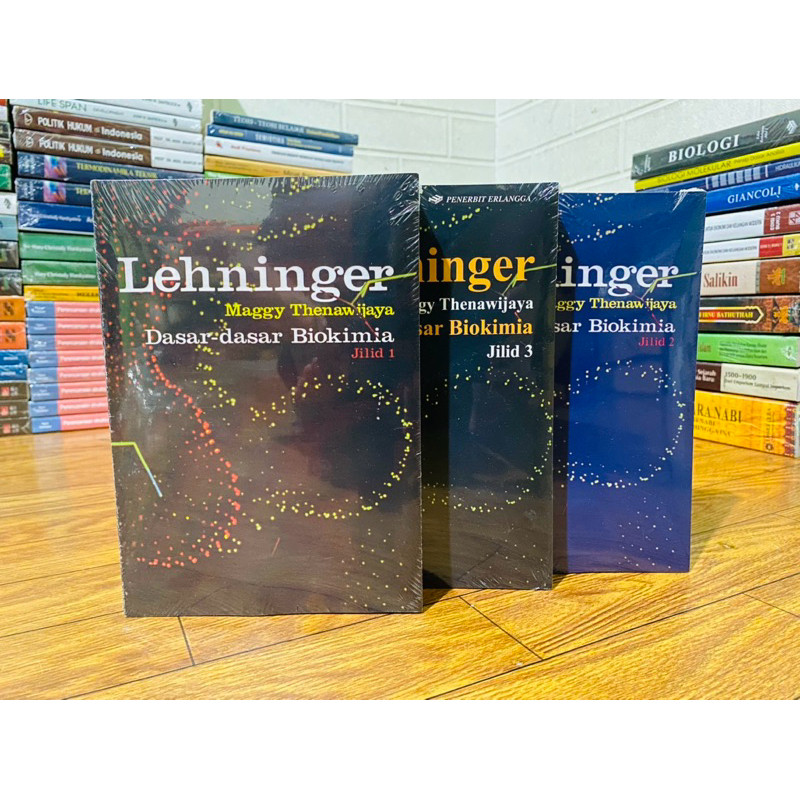 

PAKET 3 BUKU LEHNINGER, dasar dasar biokimia oleh Maggy thenawijaya