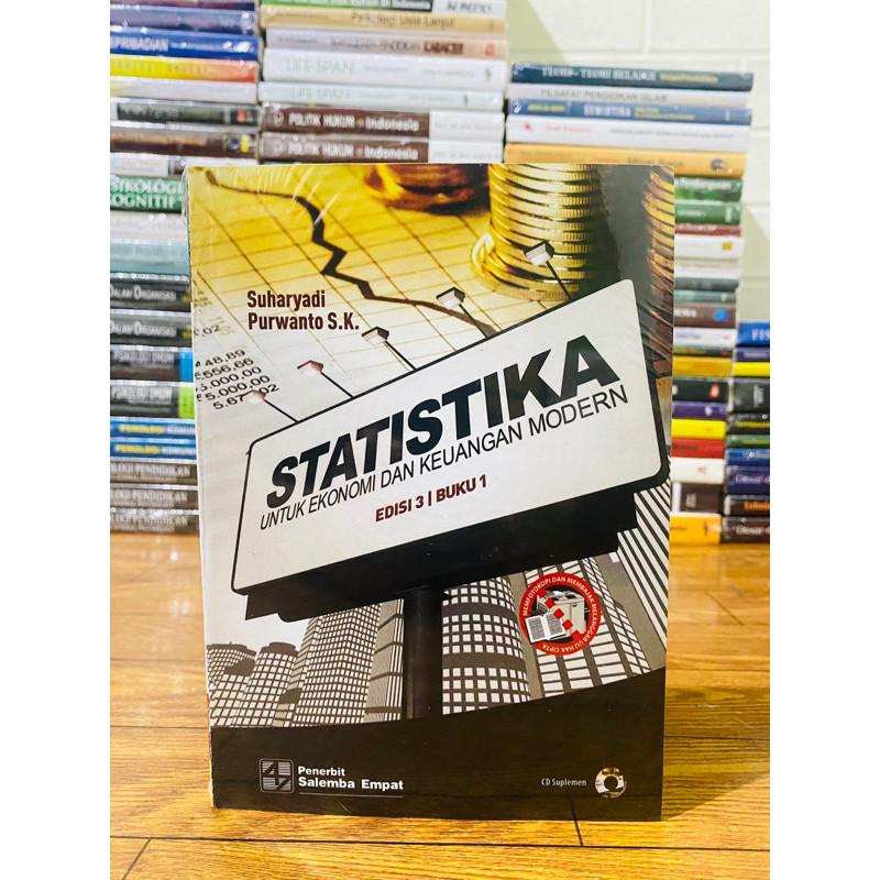 

T.B.S.I. BUKU STATISTIKA UNTUK EKONOMI DAN KEUANGAN MODERN EDISI 3 BUKU 1 - SUHARYADI