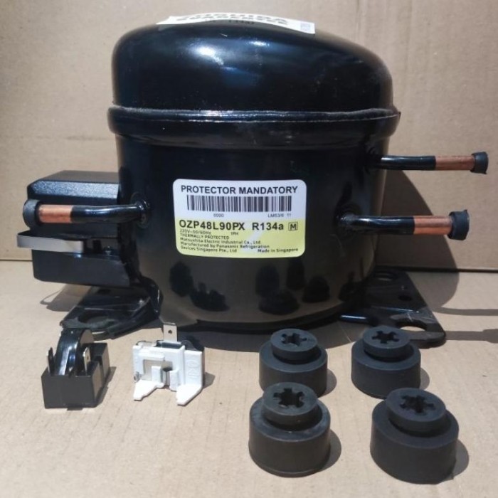 [BARU ] KOMPRESOR KULKAS 2 PINTU MERK TOSHIBA TIPE OZP48L90PX UK 1/6