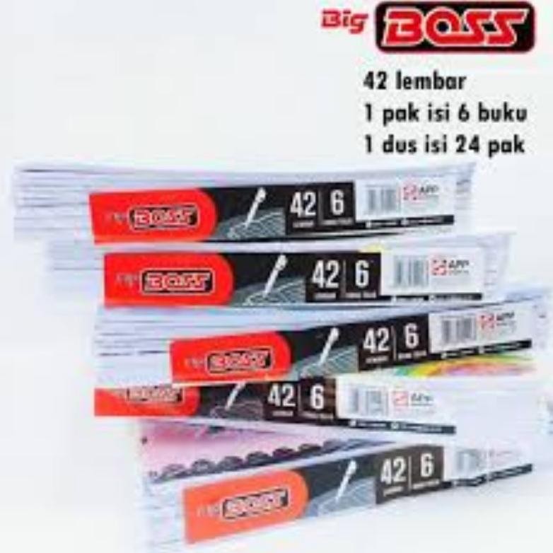 

New Arrival Buku Tulis Big Boss Vision 42 Lembar