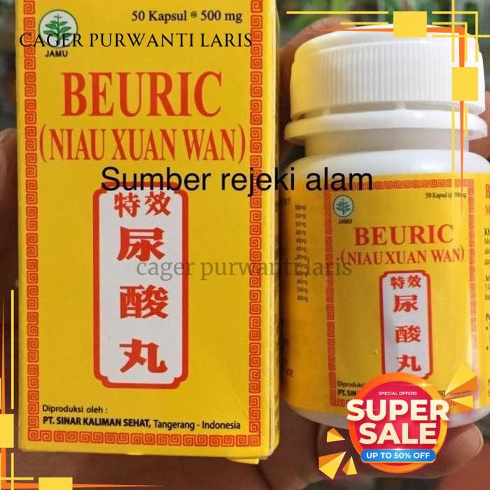 

BEURIC NIAU XUAN WAN ISI 50 UNTUK ASAM URAT NYERI SENDI KOLESTEROL DLL BEST PRODUK!!!