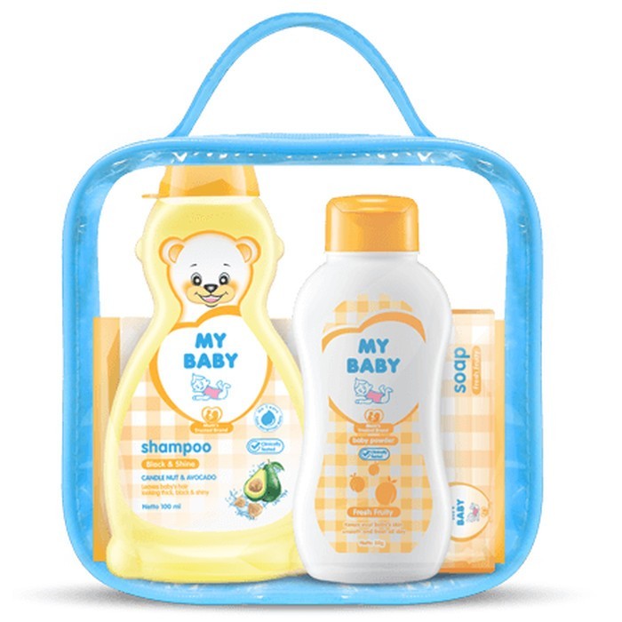 BERKUALITAS I 3Y MY BABY SET TRAVEL PACK/GIFT SET BAYI MINI/MINI BAG SABUN MY BABY