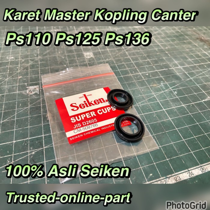 KARET MASTER KOPLING CANTER ATAS PS110 PS125 PS136 100% ASLI SEIKEN