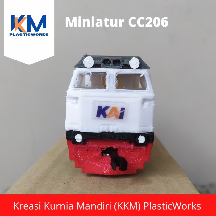 Miniatur Kereta Api Lokomotif CC206 Skala 1:76