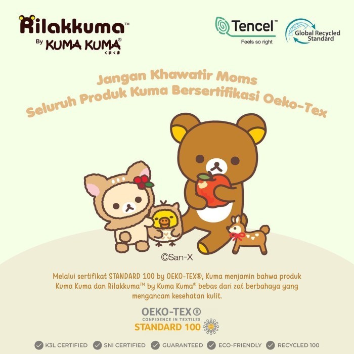 EKSLUSIF Ready Kuma Kuma Kasur Set Baby