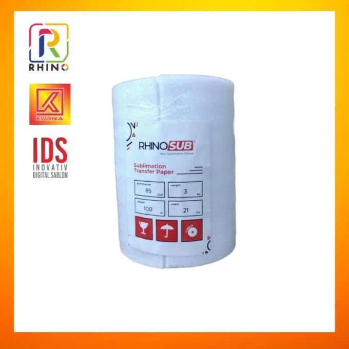

TERLARIS - Kertas Sublim / Sublimation ROLL Paper Premium Rhino Paper