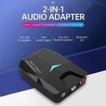 DISOUR Audio Receiver Bluetooth DAC Digital to Analog Converter