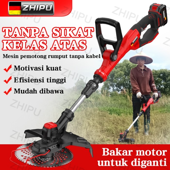 BRUSHLESS MESIN PEMOTONG RUMPUT LISTRIK PEMOTONG RUMPUT ELEKTRIK MESIN