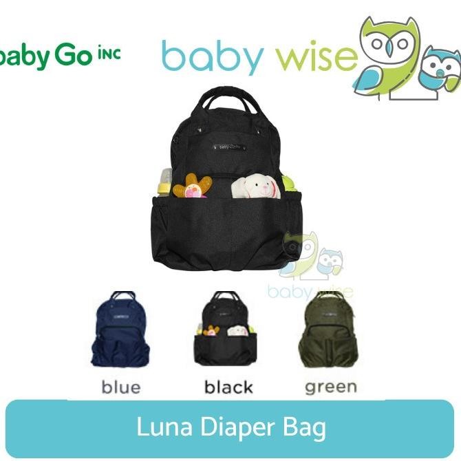 TERMURAH - Babygo Inc. Luna Diaper Bag
