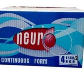 

TERBARU - [Grab/Gojek] Kertas Continuous Form Neuro 9,5X11 4 Ply Utuh / Dibagi 2